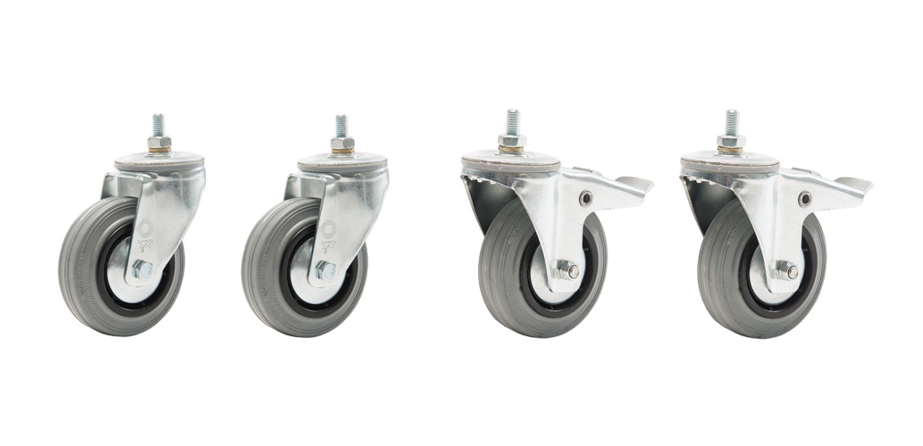 rol90301 - Uniroller-301 Опорные колесики со стопором (комплект 4 шт.)