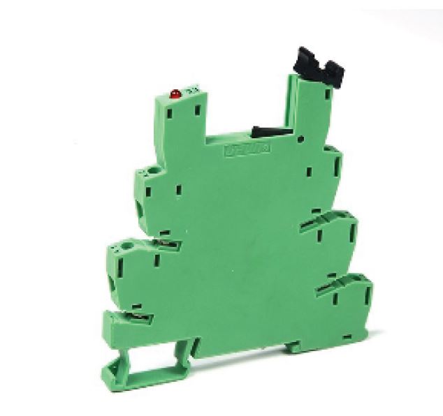 Колодка для реле UDK-PLC-ZI 230VAC/DC - Колодка для реле, 1 группа переключающих контактов, входное напряжение: 230V AC/DC, ширина: 6,2 мм, сечение обслуживаемых проводников: 0,14 - 2,5 мм кв., винтовая фиксация провода, монтаж на DIN рейку