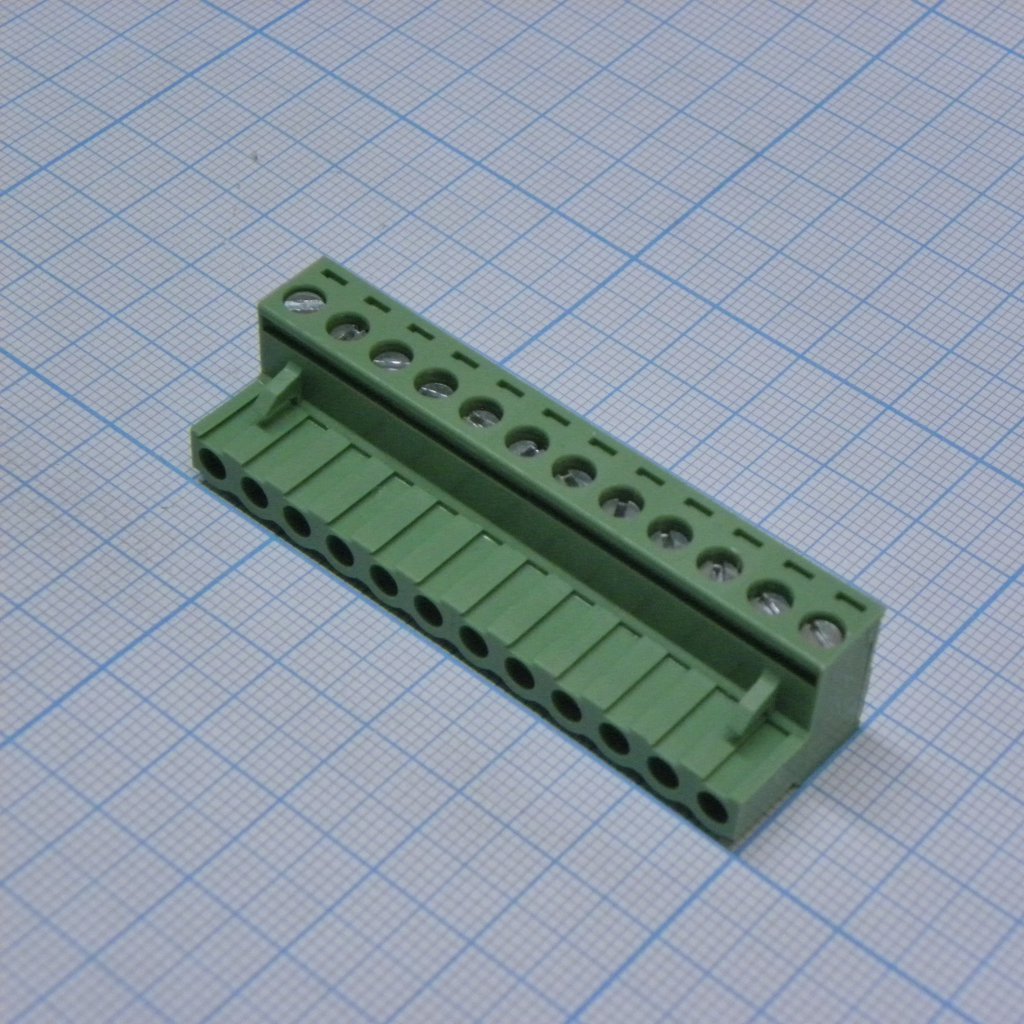 2EDGK-5.0-12P-14-00A(H) - Разъемный клеммный блок, 12 контактов. Серия 2EDGK-5.0