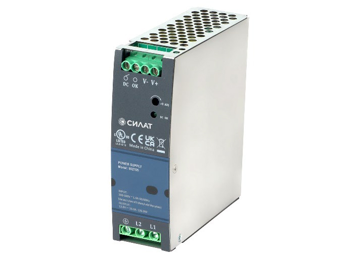 Источник питания 12 V DC/10 A, 902705 - Источник питания, одно/двух -фазный, 12VDC / 10A, 120W, диапазон входн. напр.: 180 - 550VAC / 254 - 780VDC, габариты (мм): 126,5х125х40, монтаж: на DIN рейку