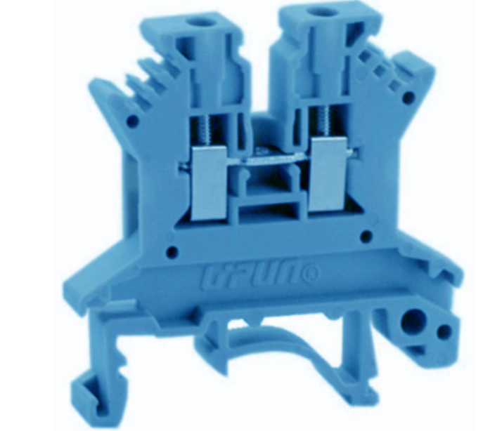 Проходная клемма UKJ-1.5(BU) - Проходная клемма, тип фиксации провода: винтовой, номинальное сечение: 1,5 мм кв., 17,5A, 500V, ширина: 4,2 мм, цвет: синий, тип монтажа: DIN 35