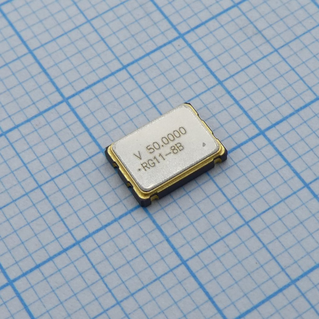 12.94277 - Кварцевый генератор 50МГц для поверхностного монтажа