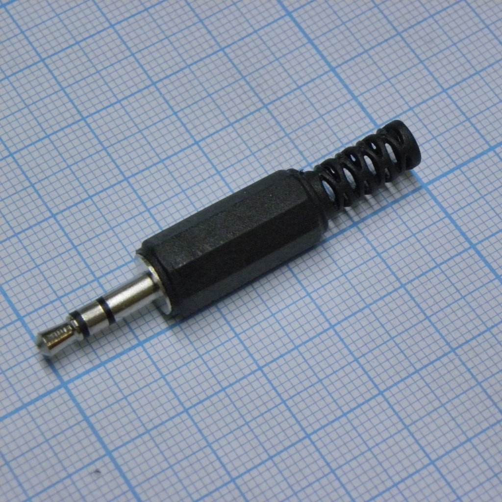 TRS 3.5 (mini jack) 2012 - Стерео аудио штекер 3.5 мм