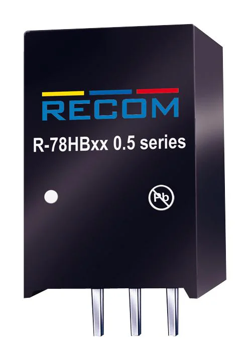 R-78HB3.3-0.5L - Преобразователь DC/DC на печатную плату 1-канальный 3.3В 0.5A 1.65Вт 3-Pin SIP туба