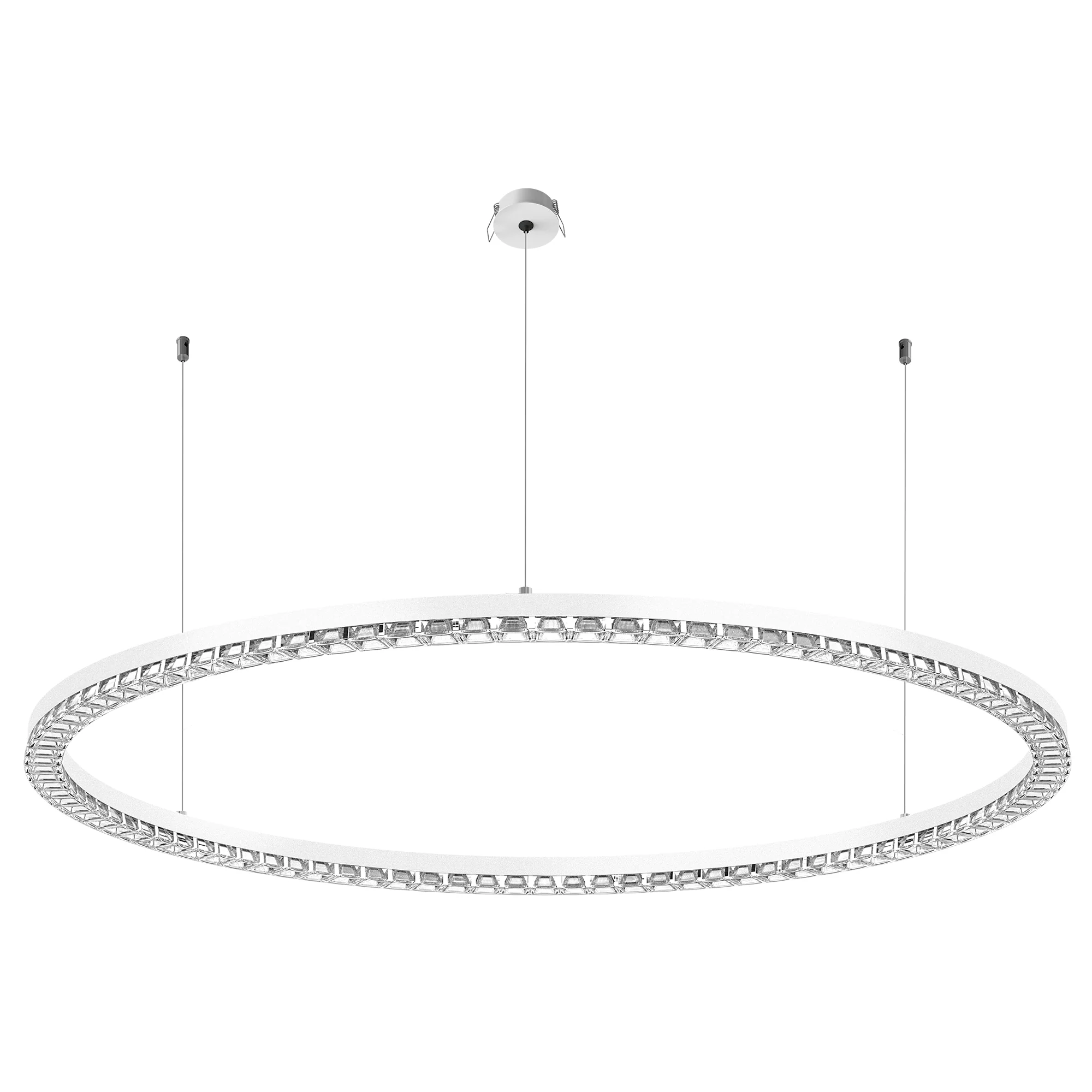 Светильник светодиодный SP-DIAMOND-R1250-80W Warm3000 (WH, 45 deg, 230V, TRIAC) (ARL, IP54 Металл, 3 года)