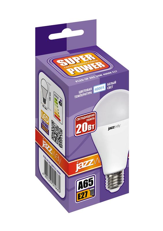 Лампа светодиодная PLED-SP 20Вт A65 4000К нейтр. бел. E27 230В/50Гц 5019669A