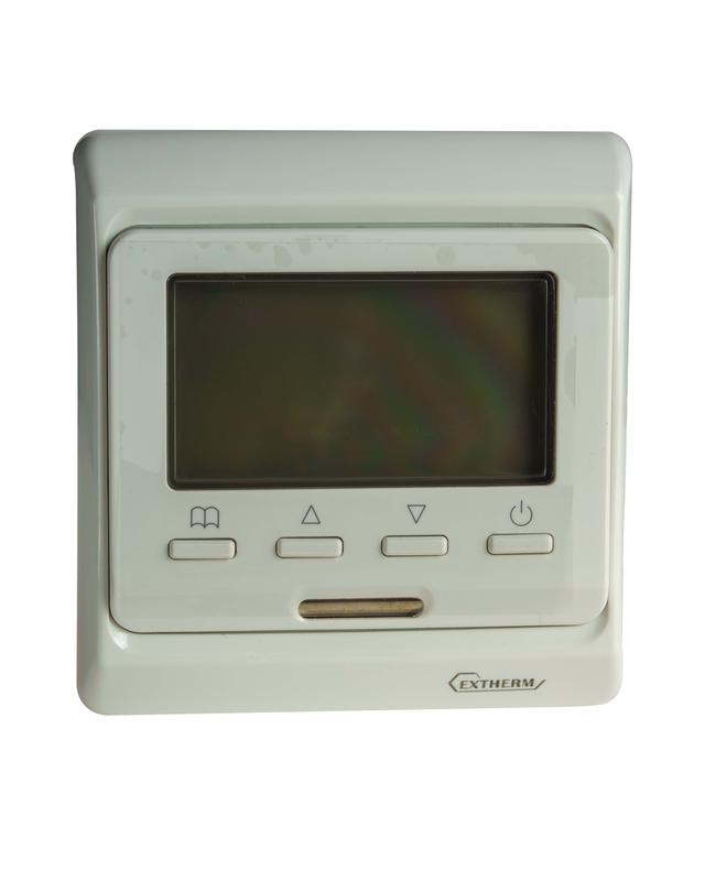 Термостат программируемый с механич. управлением бел. ST16 EXTHERM ST16