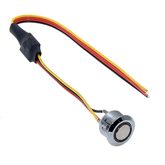 BTS-C 24V BLUE Ф16 SELF-LOCKING - Кнопка сенсорная BTS-C 24v, синяя, диаметр 16 мм, самоблокирующаяся