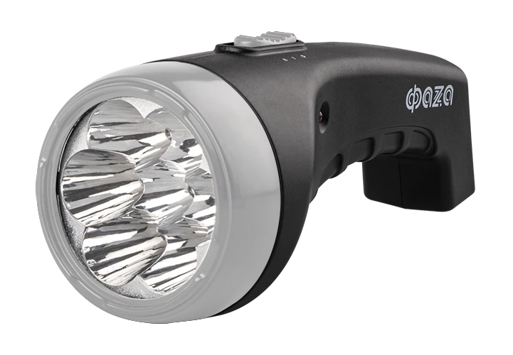 Фонарь аккумуляторный AccuF2-L07-bk (черн.)