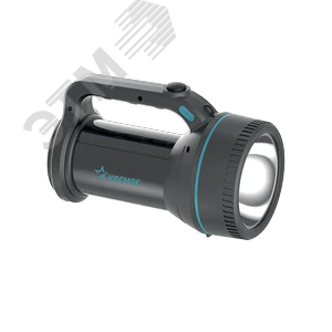 Фонарь-прожектор аккумуляторный, 7W LED, аккум. 3,7V 3,6 ah, 420Лм - 6 часов, 125м - 24 часа