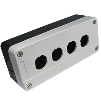 GB2-B04 - Корпус поста четырехместного серии GB2 открытой установки