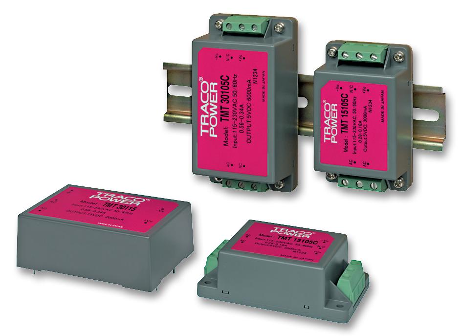 TMT 30124C - Преобразователь AC/DC выход 24В 1.25A 30Вт медицинского применения 4-вывода
