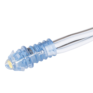 Модуль герметичный ARL-D9 5V Warm White 023333 - Герметичный светодиодный модуль IP67, 1 светодиод, ТЕПЛЫЙ 3000–3700K, напряжение 5 В, мощность 0.12 Вт, светодиод DIP 5 мм, угол 90°. 50 шт на проводе, расстояние между модулями 65 мм. Размер O9х22 мм. Гара