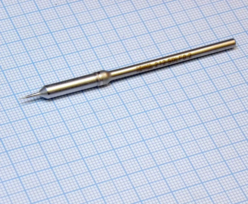 0212SD - Жало паяльное для паяльника ERSA MicroTool, конус острый 0,2мм