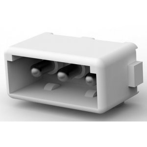 350210-1 - Соединитель питания 3 контакт(-ов) 5.08мм луженый прямой монтаж в отверстие 3 терминала(-ов) 1 порт(-ов) автомобильного применения пакет