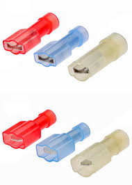 Разъем плоский, РПИ-М 6.0-6,3, 100938 - Разъем плоский, розеточный, латунь, РПИ-М 6.0-6,3 (сечение проводника 4 - 6 мм кв., ширина гнезда 6,3 мм), изолированный, цвет: желтый, в упаковке 20 штук