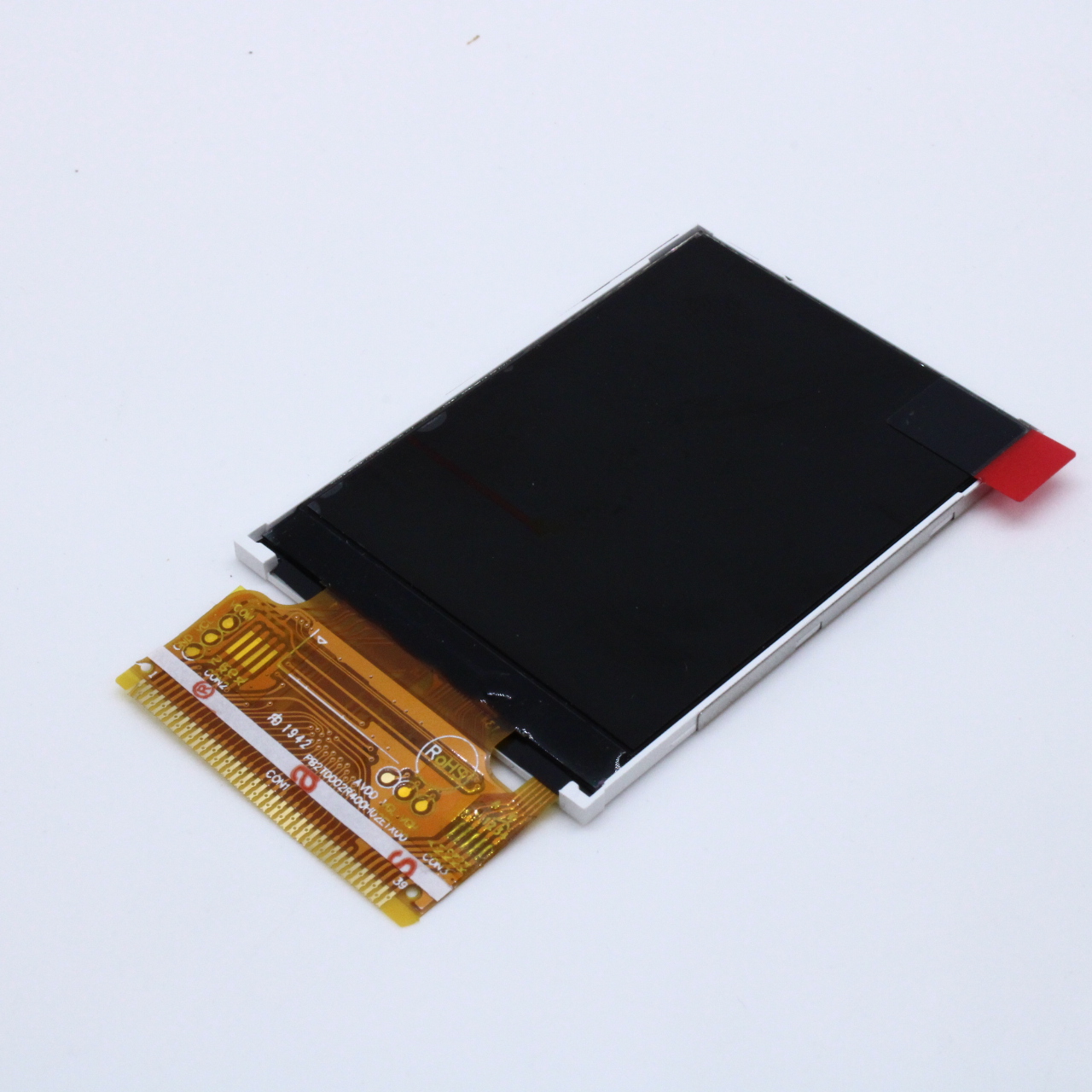 WF24HTLAJDNN0# - TFT 2.4", 240*RGB*320, Transmissive, подсветка LED Белая, с поддержкой 8/16-бит 8080 паралельной MCU интерфейса, 6 o`cl, -20...+70C, внешние размеры 42.72*60.26мм
