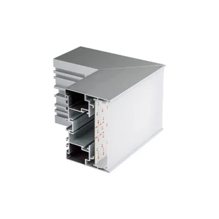 Угол S2-LINE-10570-L90W внешний 021269 - внешний угол в сборе, для соединения 2-х профилей S2-LINE-10570 под углом 90°. Экран образует линию по внешней стороне угла. В комплекте матовый экран, площадка для ленты, соединители. Длина внешней стороны угла 15