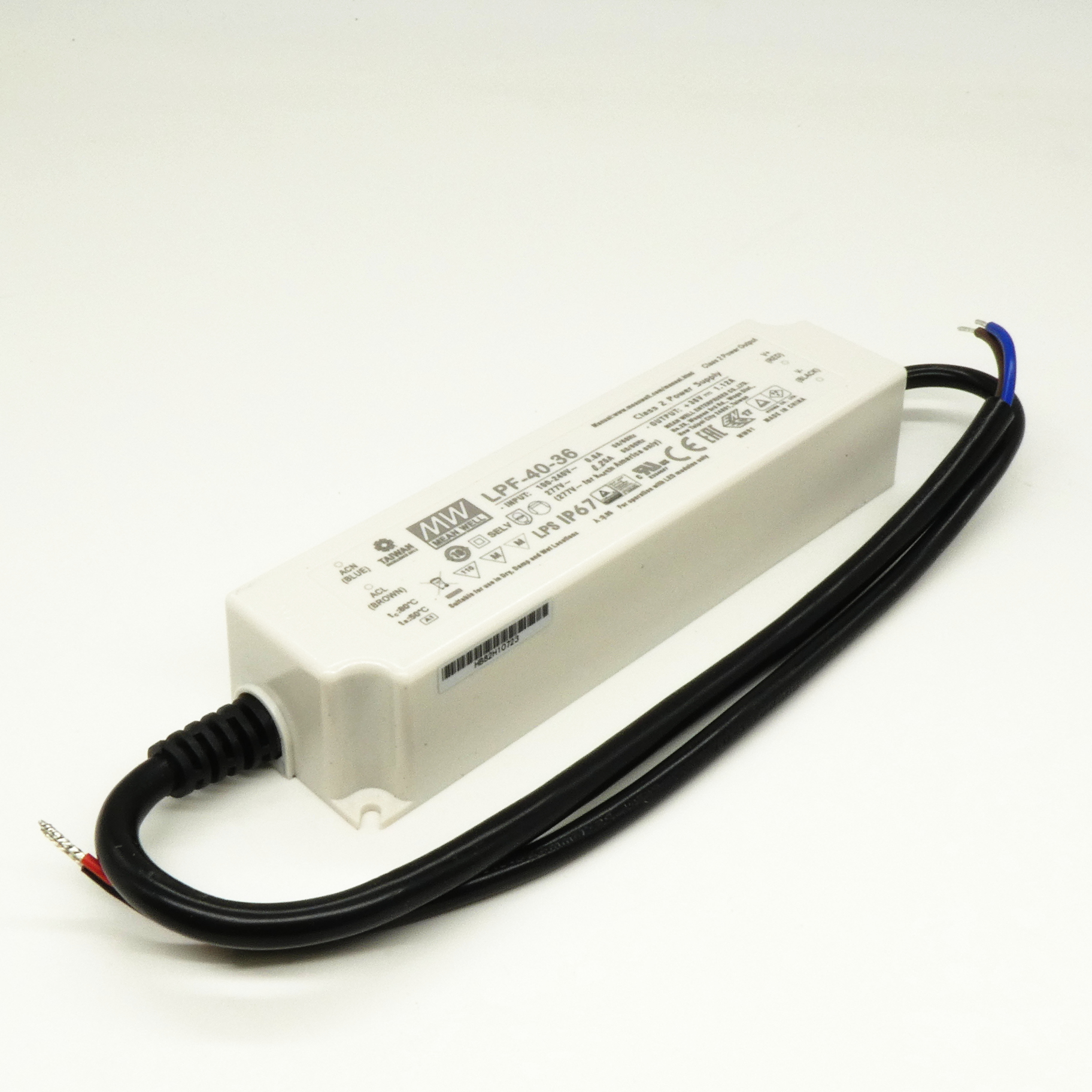 LPF-40-36 - AC/DC драйвер электропитания светодиодов, 40 Вт