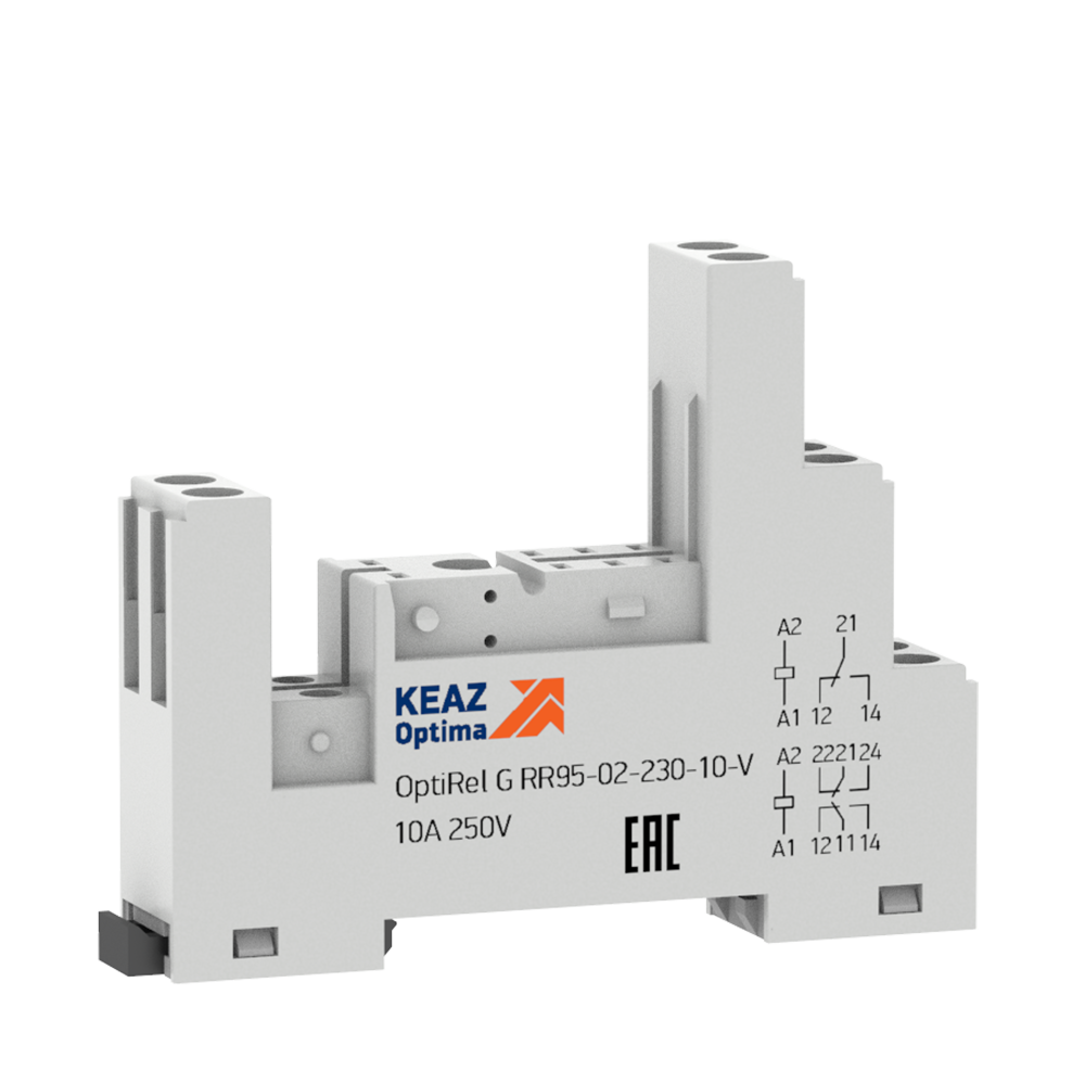 Розетка для реле OptiRel G RR95-02-230-10-V 281173