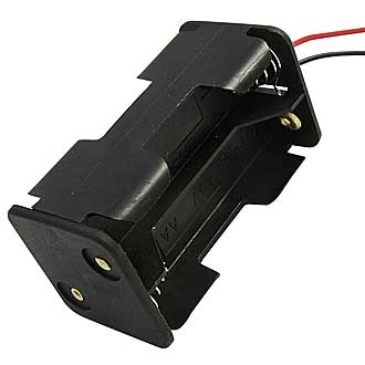 BH343  AA  2X1+2X1     (BH634) - Батарейный отсек BH343 AA 2x2, открытый