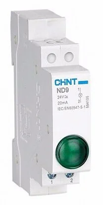 Индикатор ND9-2/rr AC/DC 230В (LED) красн./красн. 594158