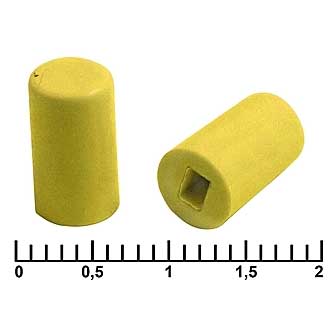 A04 YELLOW - Колпачок для кнопок A04, жёлтый
