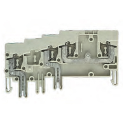 Клемма измерит. WKF 1.5 KOA 2L/SL - Клемма для подключения датчиков, SL/-/сигнал, тип фиксации провода: пружинный, номинальное сечение: 1,5 мм кв., 10A, 65V, ширина: 5 мм, цвет: серый, тип монтажа: на поддон для клем KOI