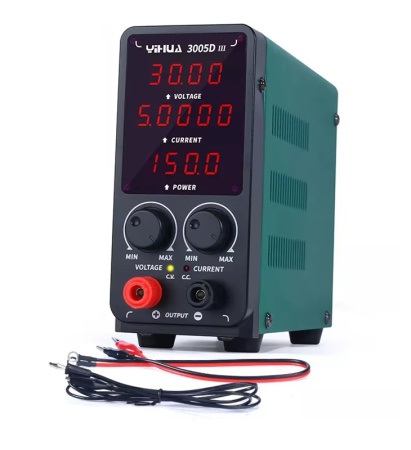 YIHUA 3005D-III - Блок питания лабораторный одноканальный 0-30В/5A