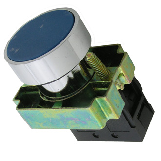 3SA8-BA61 - Кнопочный переключатель серии 3SA8 с потайным толкателем без фиксации на замыкание, NO, 240В, 3А