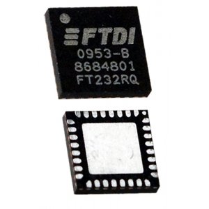 FT232RQ-REEL - Интерфейс: USB <-> UART