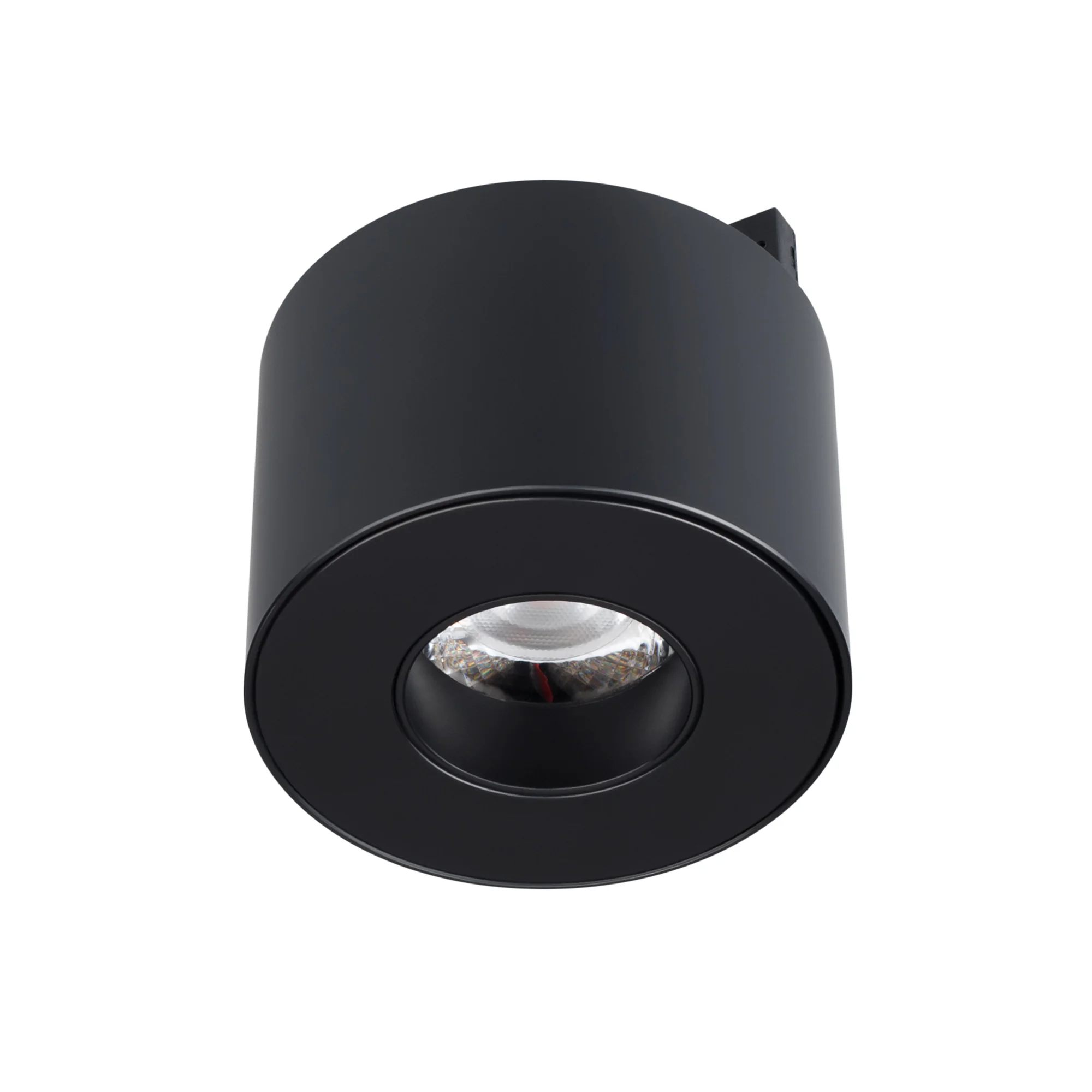 Светильник MAG-MICROCOSM-POINT-R60-5W Day4000 (BK, 36 deg, 24V) 043257 - Светильник для магнитных треков MAG-MICROCOSM шириной 11 мм. Мощность 5 Вт, св. поток 285 лм, 57 лм/Вт, дневной 4000 K, CRI>90, угол 36°, напряжение питания 24 В. Черный фигурный кор