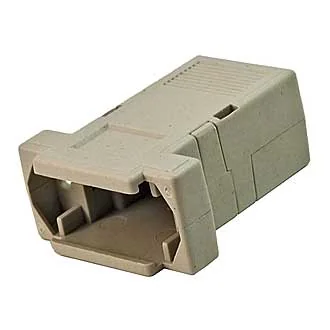 DP-9CB-G - Кожух для разъема D-SUB 9pin пластиковый серый