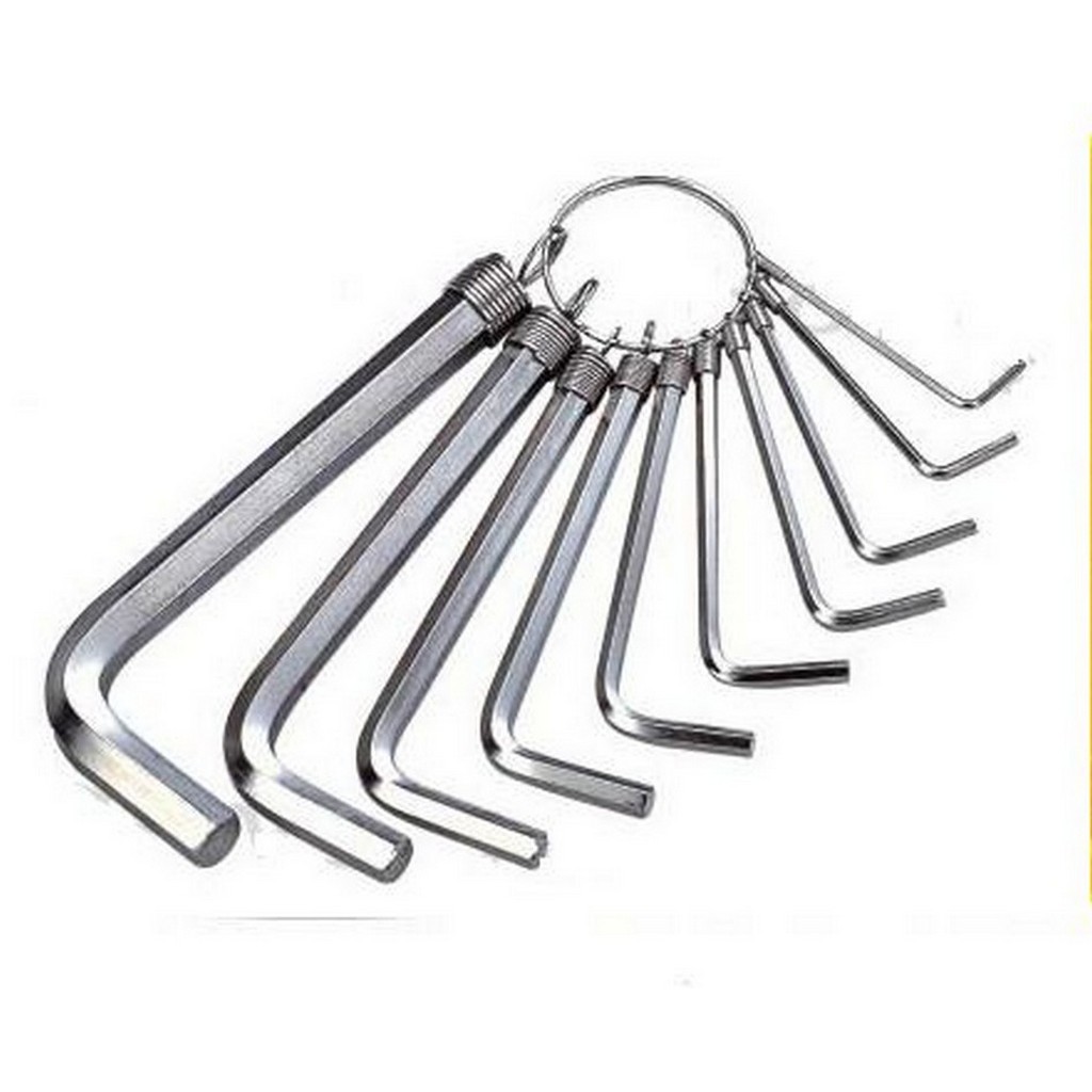 Набор шестигранных ключей BS423198 - 8 ключей-1.5/2.0/2.5/3.0/3.5/4.0/5.0/6.0 мм