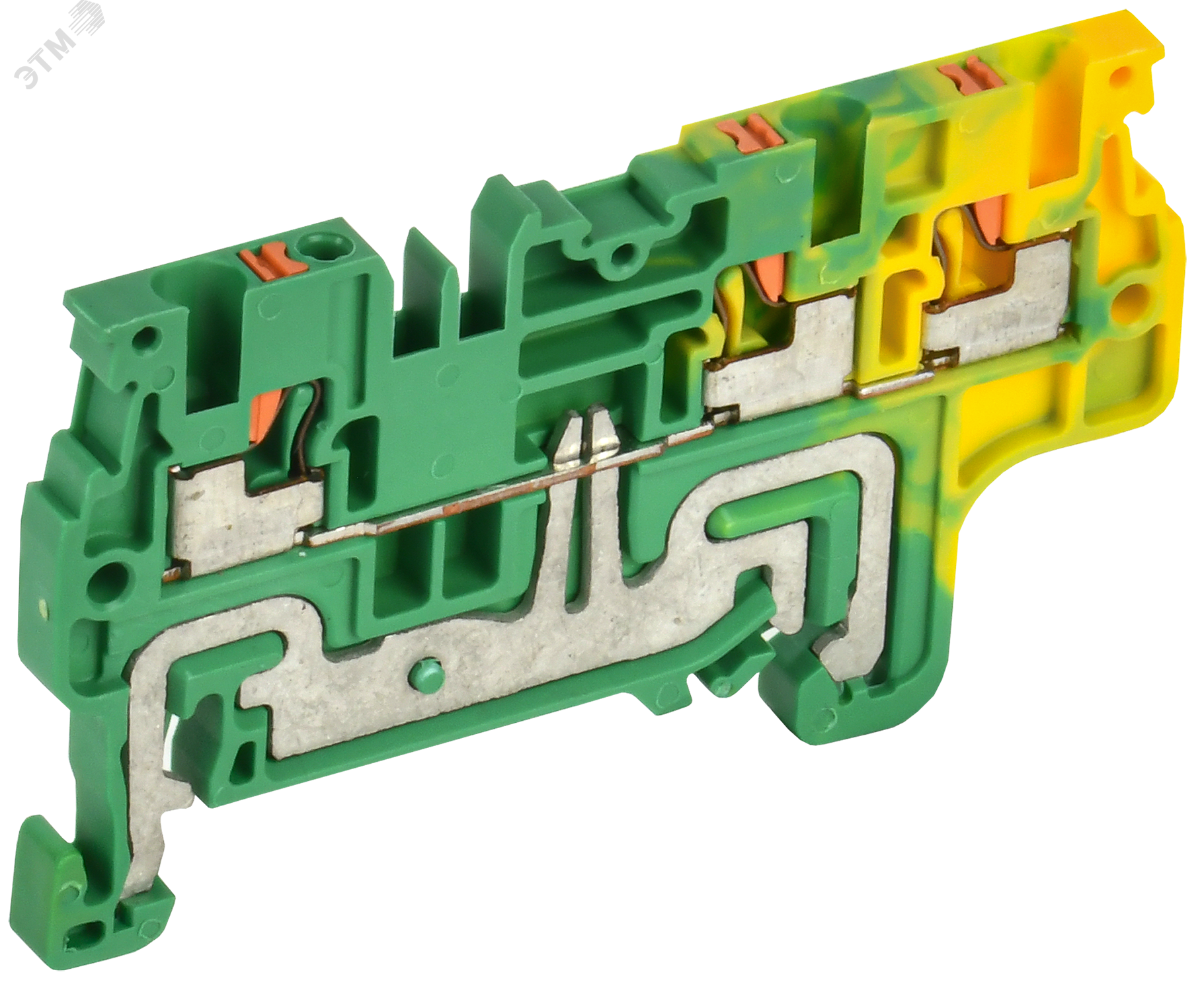 Колодка клеммная CP-MC-PEN земля 3 вывода 1,5мм2 YCT22-03-3-K52-001