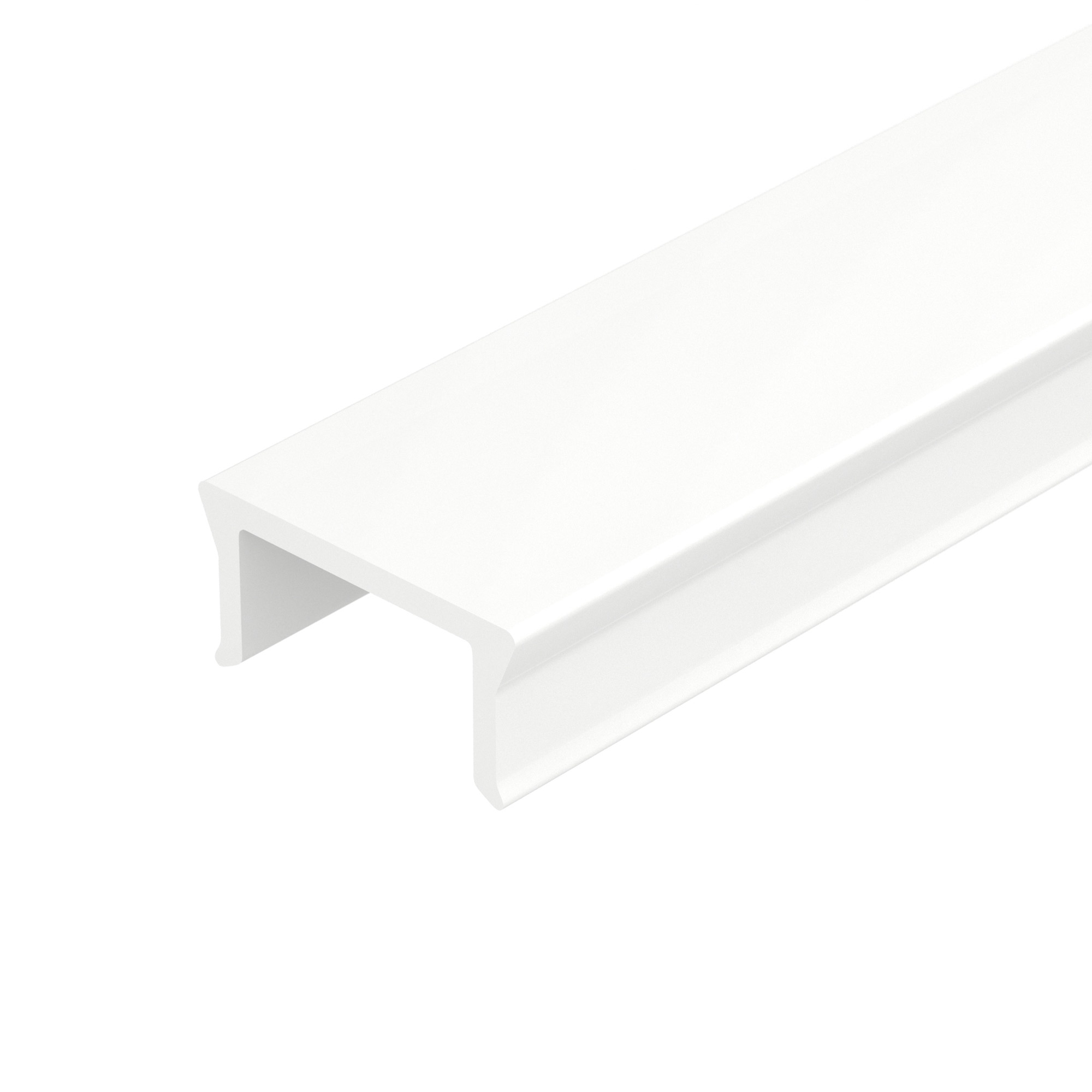 Экран PLINTUS-H54-2000 Opal 045438 - Матовый экран для профилей PLINTUS-H54, PLINTUS-H55 и PLINTUS-H58-F. Плоский, длина 2000мм. Светопропускание 75%. Цена за 1 м.