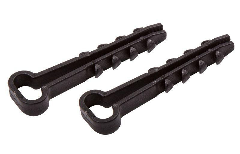 Дюбель-хомут 5-10 прямоугол. черн. (уп.100шт) T 07-4621