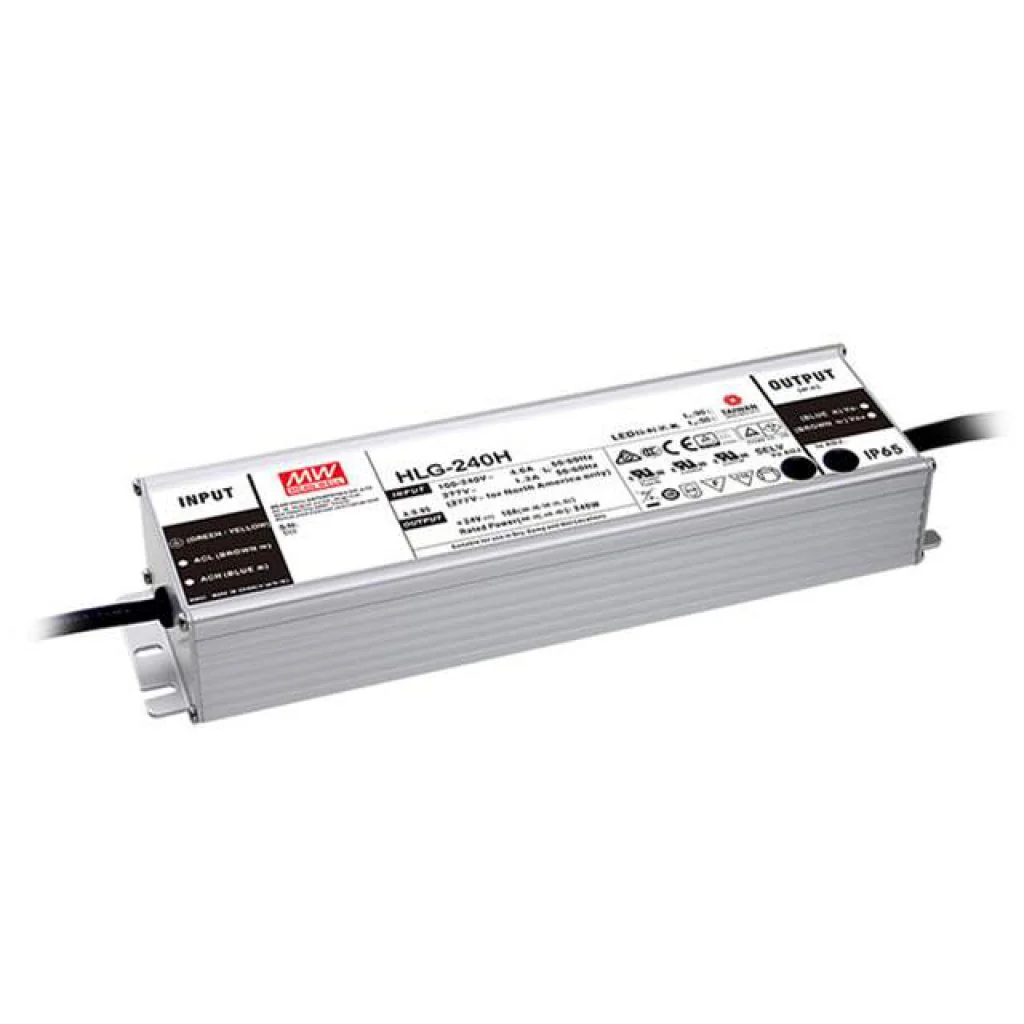 HLG-240H-24 - AC/DC драйвер электропитания светодиодов, 240 Вт