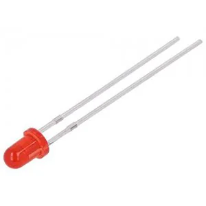 FYL-3014HD1A - Светодиод 3мм/красный/660нм/50мкд/55°