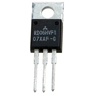 RD06HVF1-501 - Полевой транзистор N-канальный радиочастотный 50В 3А 27,8Вт 175МГц Tch=150°C