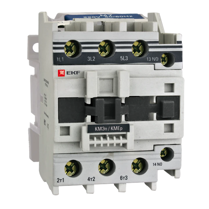 Контактор КМЭп малогабаритный 80А 24В DC 1NO 1NC PROxima ctr-s-80-24-nc-p