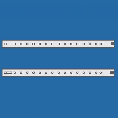 Направляющие, для горизонтальных разделителей, Г=545мм, 1 упак - 2шт. R5SOE545