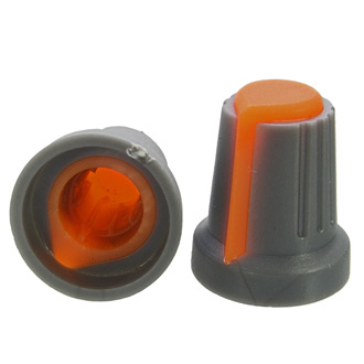 RR4817 (6MM КРУГ ОРАНЖ.) - Ручка приборная RR4817 (6 мм круг оранж.)