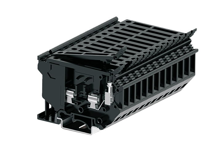 Предохранительная клемма 305972 - Предохранительная клемма, UK4, тип фиксации провода: винтовой, номинальное сечение: 4 мм кв., 6,3A, 500V, ширина: 8 мм, цвет: серый, тип монтажа: DIN 35