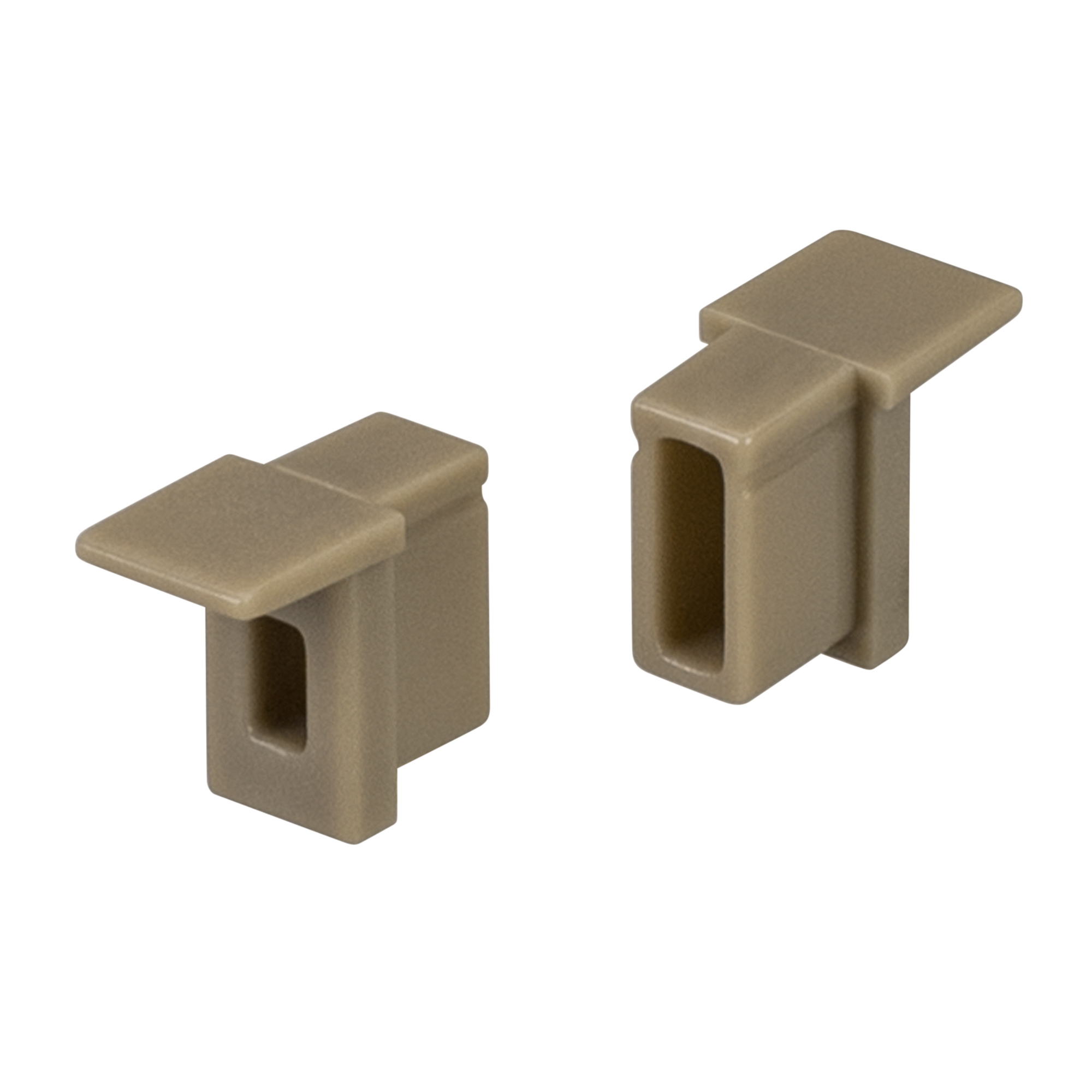 Заглушка SL-MINI-6-H9 OLIVE GREY c отверстием 038376 - Пара заглушек с отверстиемдля профиля SL-MINI-6-H9 OLIVE GREY. Цвет - оливковый серый. В комплекте 2 заглушки. Цена за комплект.