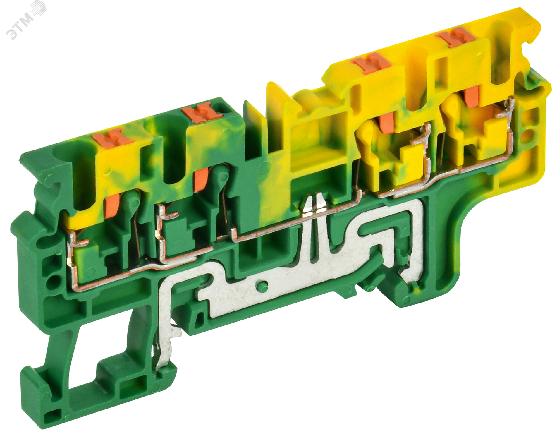 Колодка клеммная CP-MC-PEN земля 4 вывода 2,5мм2 YCT22-03-4-K52-002
