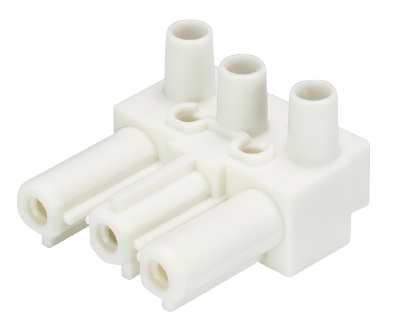 GESIS GST 18i3 S B1 WS - Розеточная контактная вставка, винтовая фиксация, 3 полюса, номинальное напряжение: 250V, номинальный ток: 20A, цвет: белый, серия gesis GST18i3