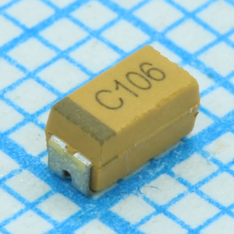 CA45-A010K226T - Конденсатор танталовый 22мкФ ±10% 16В типоразмер А