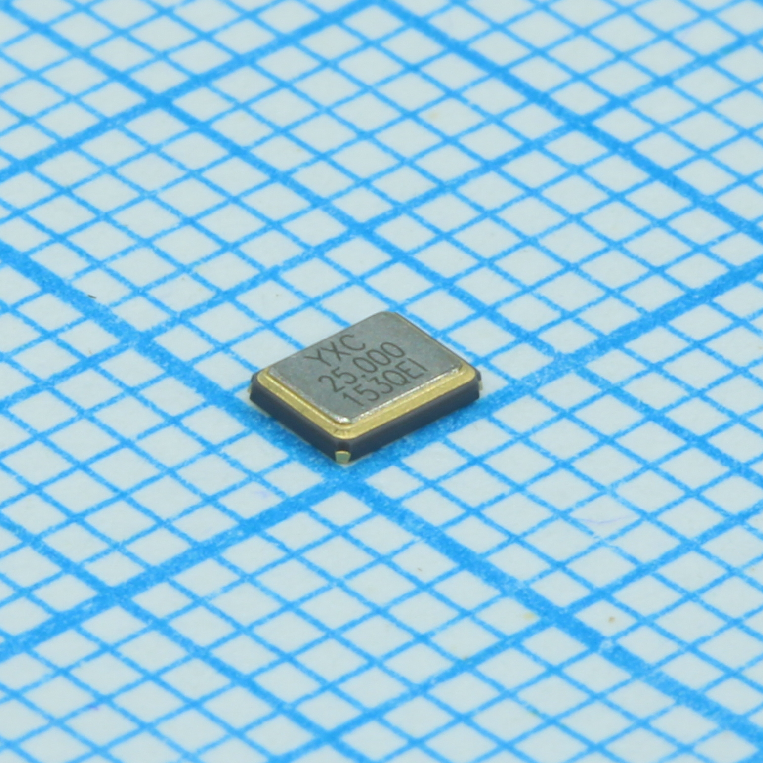 X322525MQB4SI - Резонатор кварцевый 25.0МГц, 10ppm, 16пФ, SMD 3.2х2.5х0.8мм, -40...+85°C