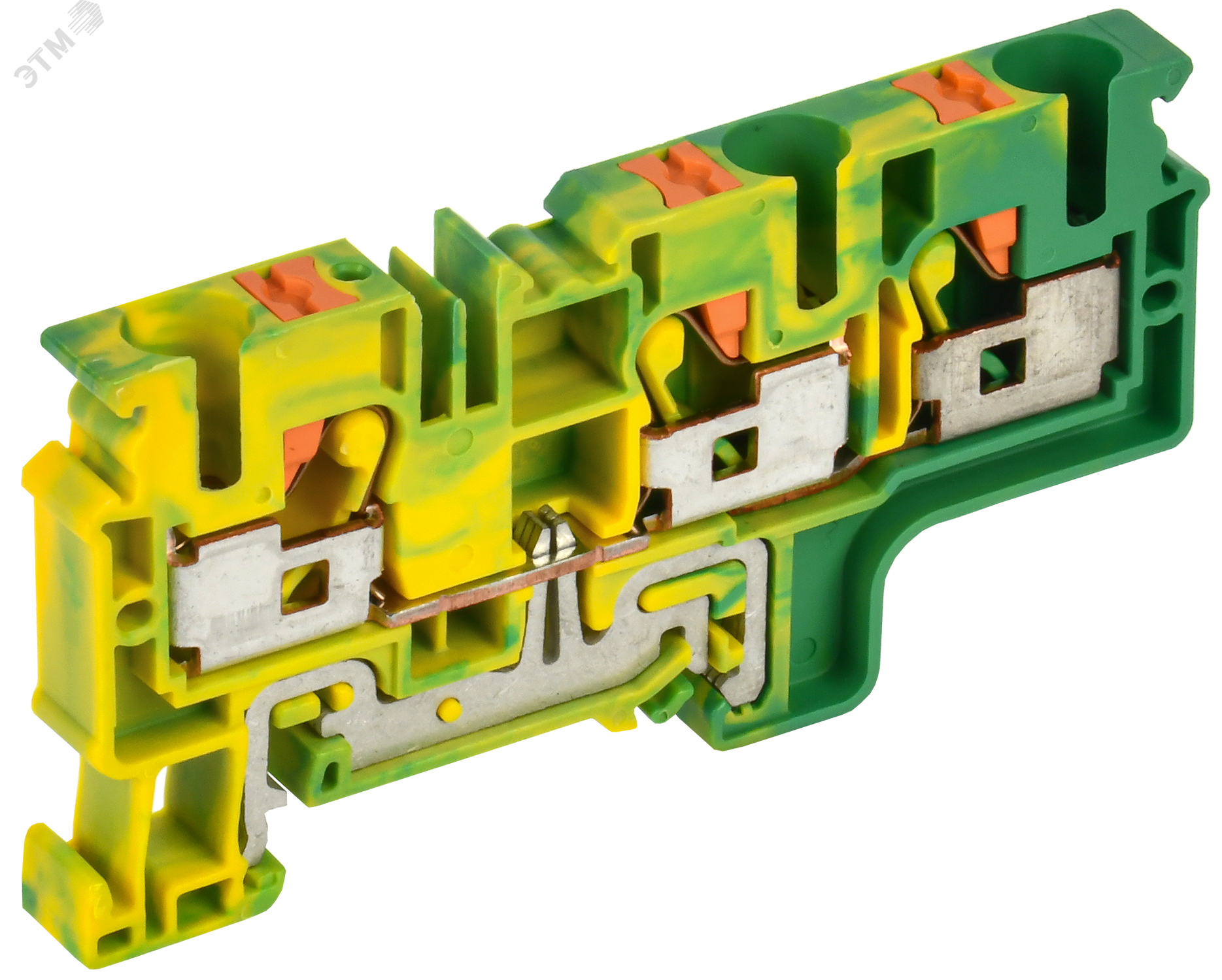 Колодка клеммная CP-MC-PEN земля 3 вывода 10мм2 YCT22-03-3-K52-010